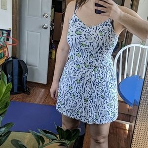 Cotton leopard dress